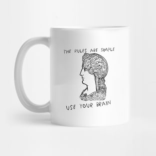 use your brain Mug